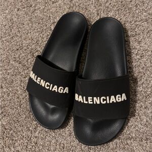 Balenciaga Mens Size 7 Slides